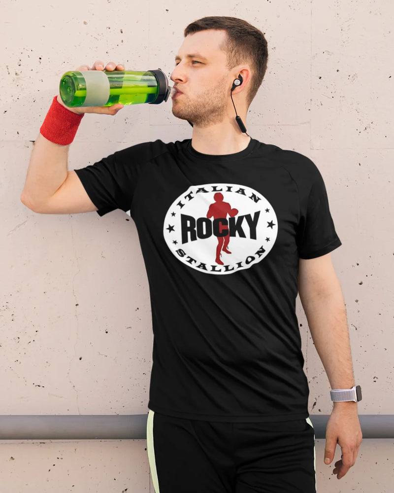 Camiseta Esporte Dry Fit - Rocky Italian Stallion