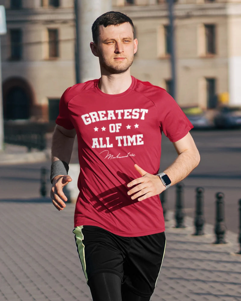 Camiseta Esporte Dry Fit - Ali Greatest of All Time