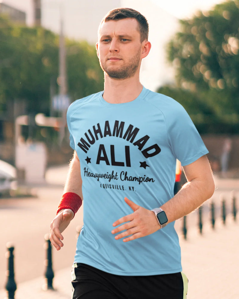 Camiseta Esporte Dry Fit - Ali Heavyweight Champion