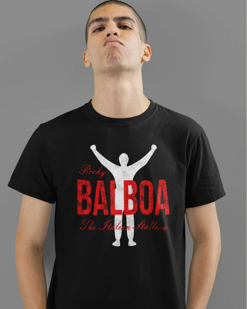 Camiseta Algodão Premium Boxe - The Italian Stallion