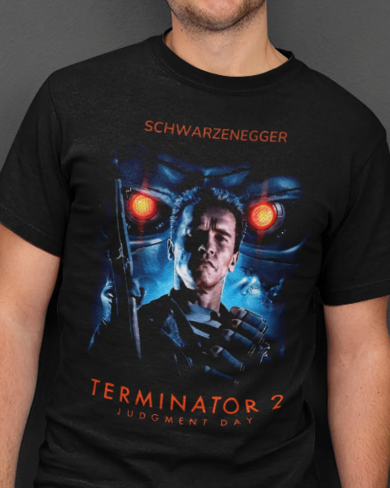 Camiseta Algodão Premium Action Movies - Terminator 2 Judgement