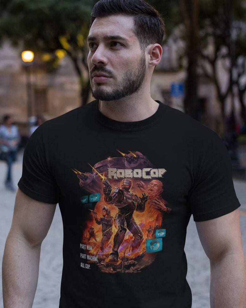 Camiseta Algodão Premium Action Movies - RoboCop