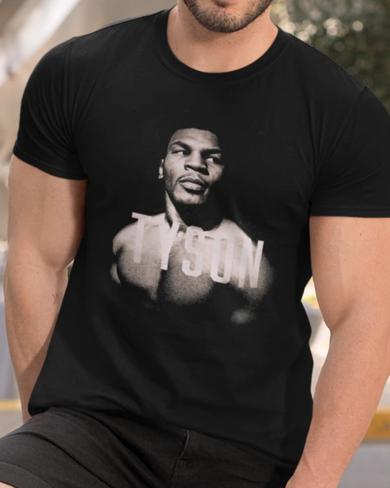 Camiseta Algodão Premium Boxe - Vintage Tyson