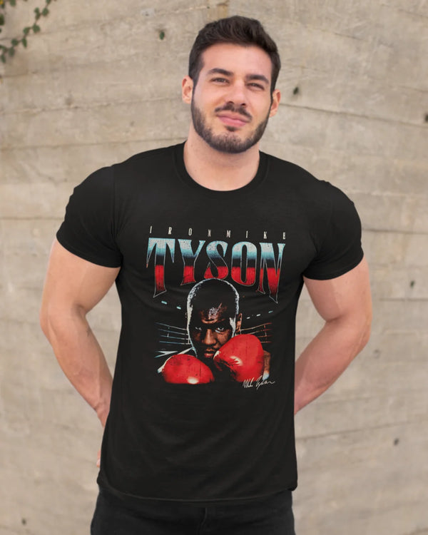 Camiseta Algodão Premium Boxe - Tyson Boxing Ring