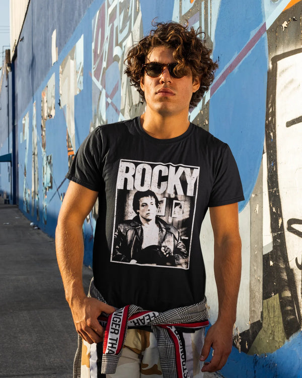 Camiseta Algodão Premium Boxe - Rocky Bad Boy