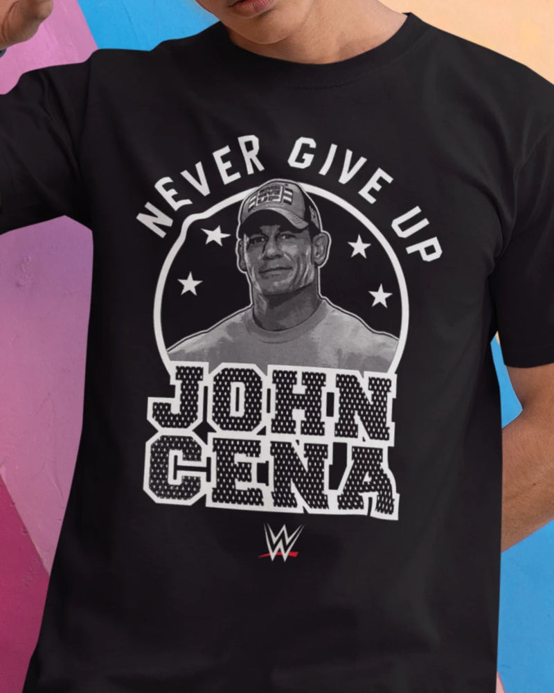 Camiseta Algodão Premium Wrestling - Never Give Up