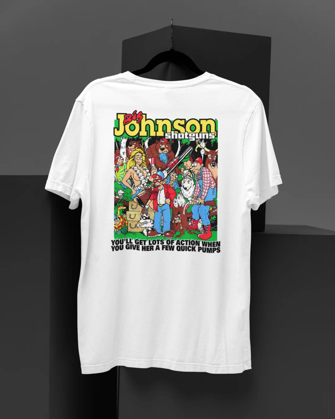 Camiseta Algodão Premium Big Johnson - Shotguns