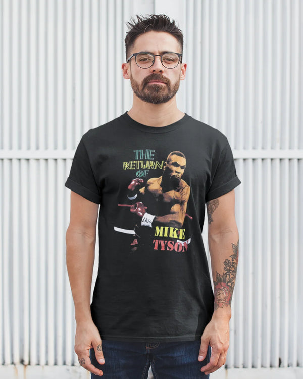 Camiseta Algodão Premium Boxe - The Return of Tyson