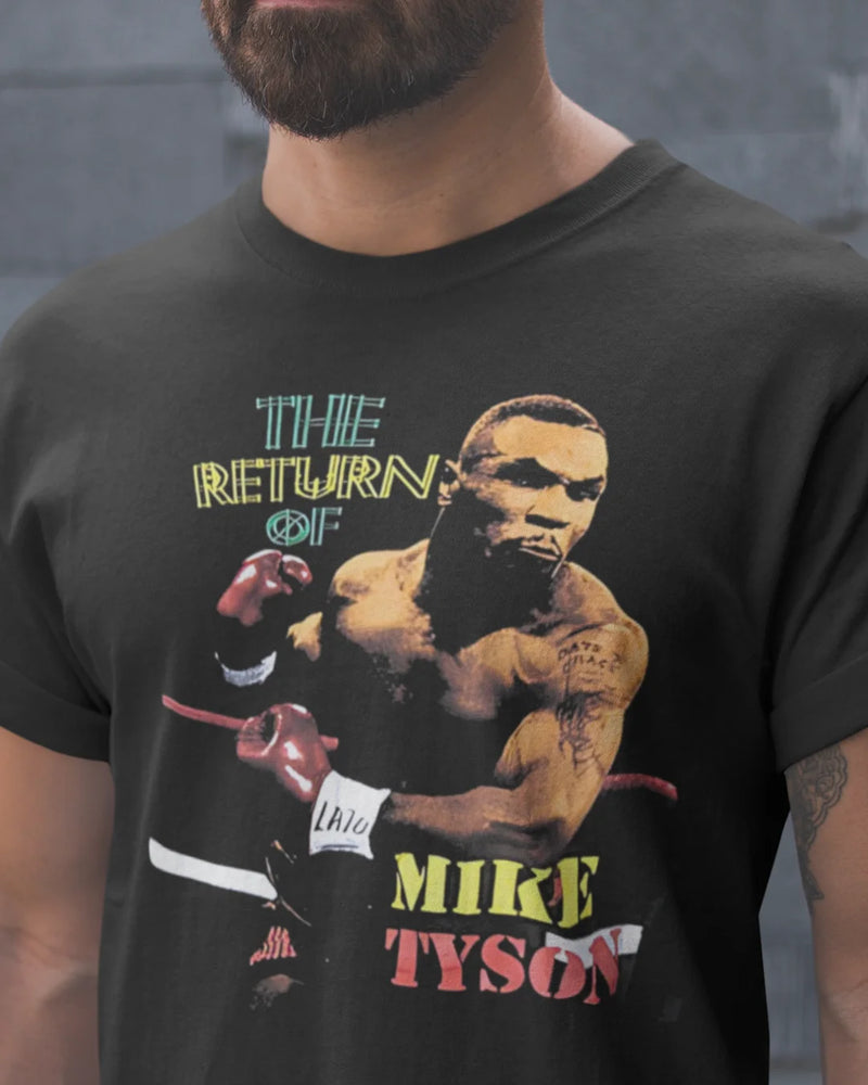 Camiseta Algodão Premium Boxe - The Return of Tyson