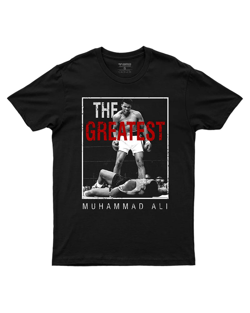 Camiseta Algodão Premium Boxe - Ali The Greatest One