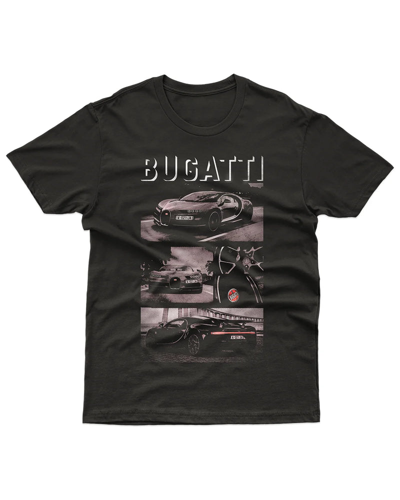 Camiseta Algodão Premium Carros - Bugatti