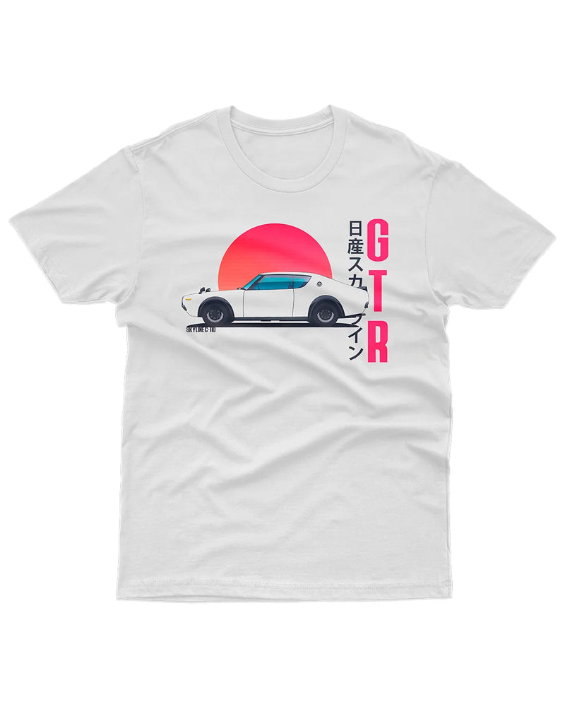 Camiseta Algodão Premium Carros - Skyline GTR