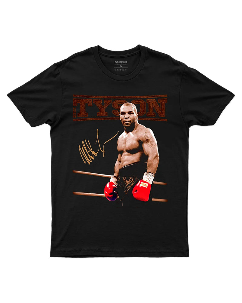 Camiseta Algodão Premium Boxe - Mike Tyson Signature